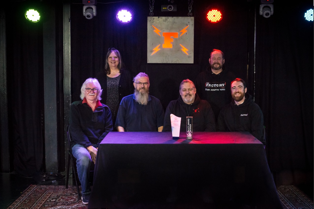 The Factory Live Worthing awarded South England &lsquo;Music Venue Of The Year&rsquo;