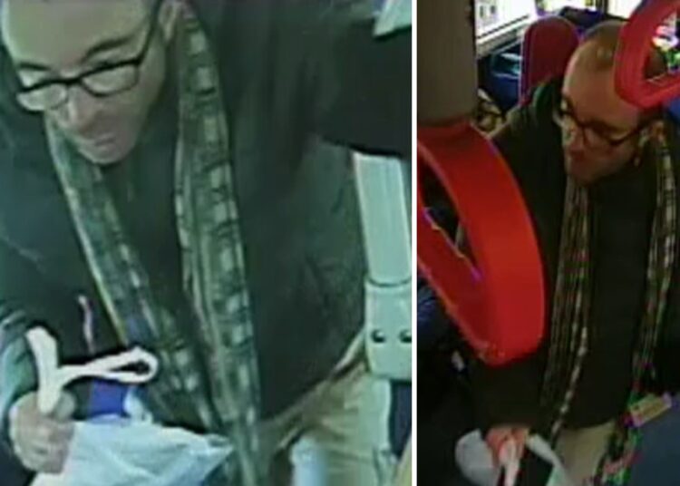 Bus CCTV released by detectives investigating ‘indecent act’