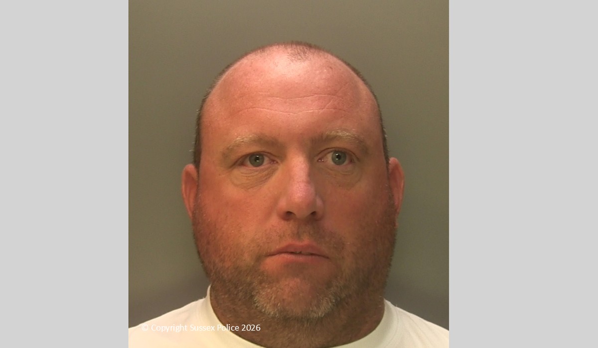 Brighton bodyguard jailed for tracking and threatening ex