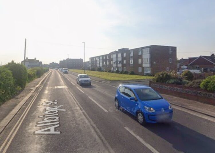 Biker, 20, in serious condition following seafront crash