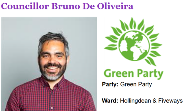Updated: Former Labour councillor joins the Greens