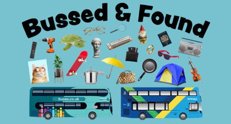 Did you leave Peter James on a bus?