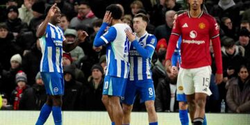 Brighton and Hove Albion dump Manchester United out of FA Cup