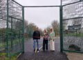 Mayor opens recycled sports area in park