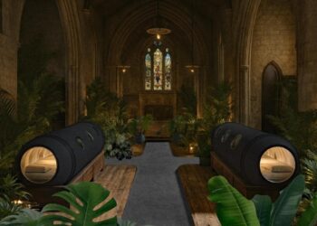 Oxygen tank plan for village church