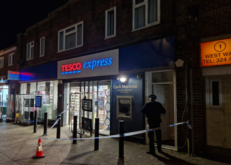 Bloody clue leads police to cannabis factory above Tesco