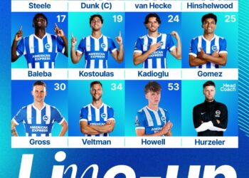 Brighton and Hove Albion boss trusts in teens in FA Cup tie at Anfield