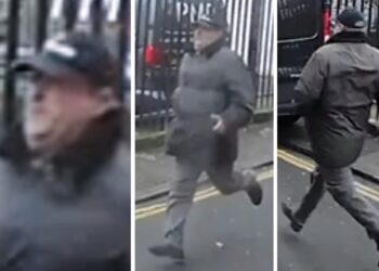 Mugger wanted after robbery in Brighton street
