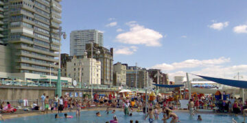 Seafront arch strengthening means playground will get revamp