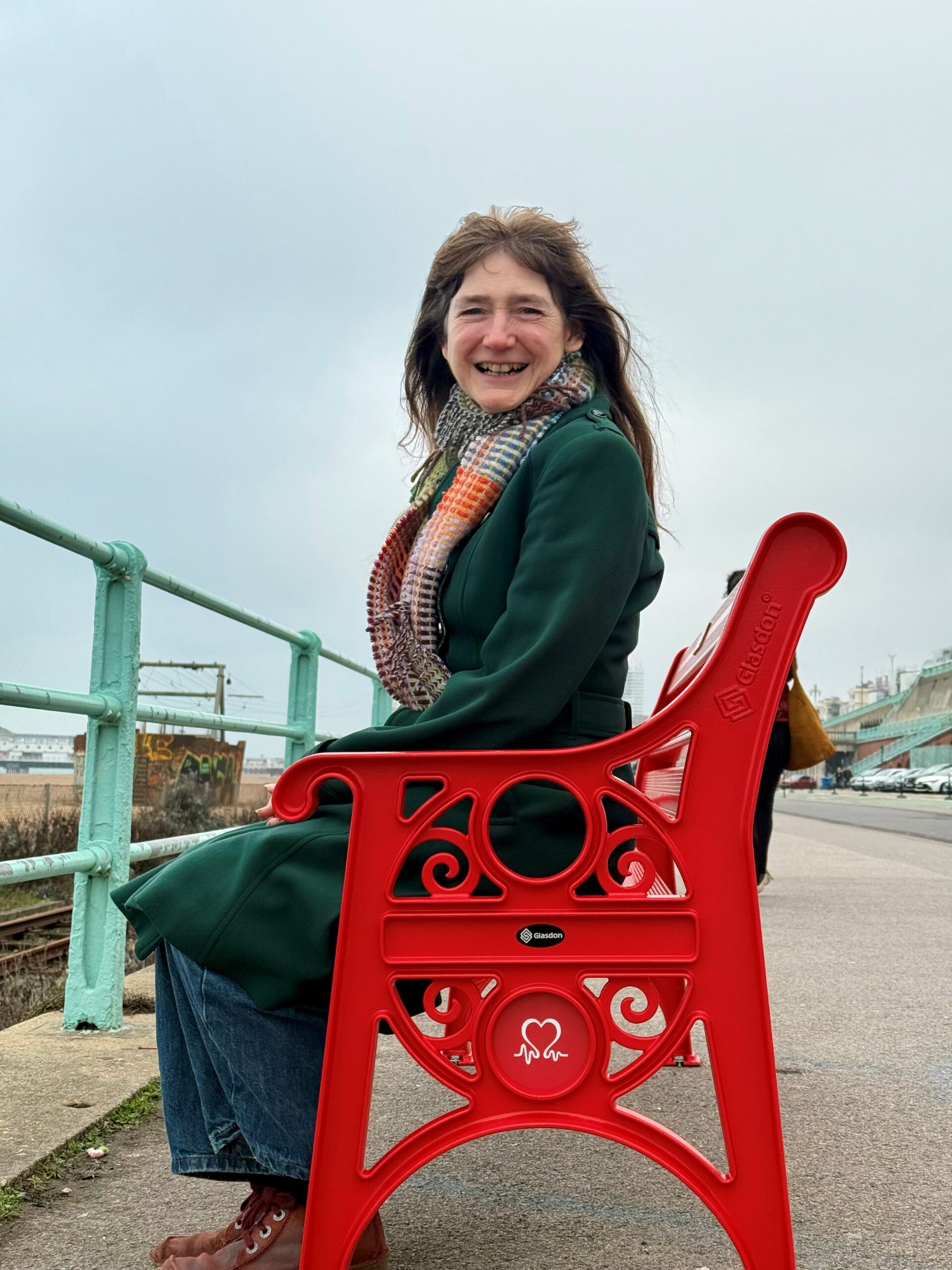 New bench celebrates teen who survived heart attack