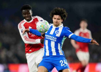 Arsenal scrape win over Brighton and Hove Albion at the Amex