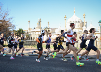 Record numbers take part in Brighton Half Marathon