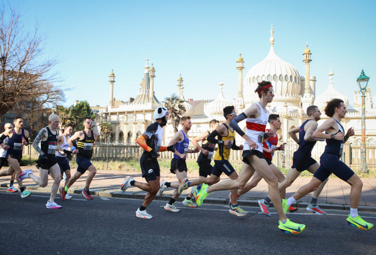 Record numbers take part in Brighton Half Marathon