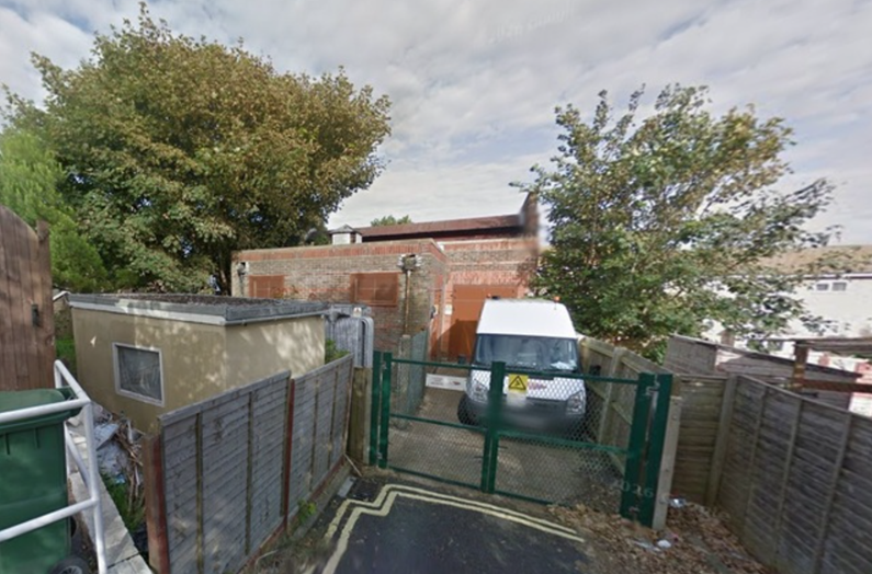 Electricity substation to be replaced by block of flats Electricity substation to be replaced by block of flats