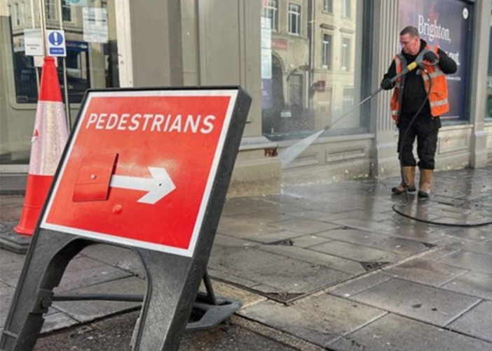 Three-year deep clean to burnish the grimy streets of Brighton