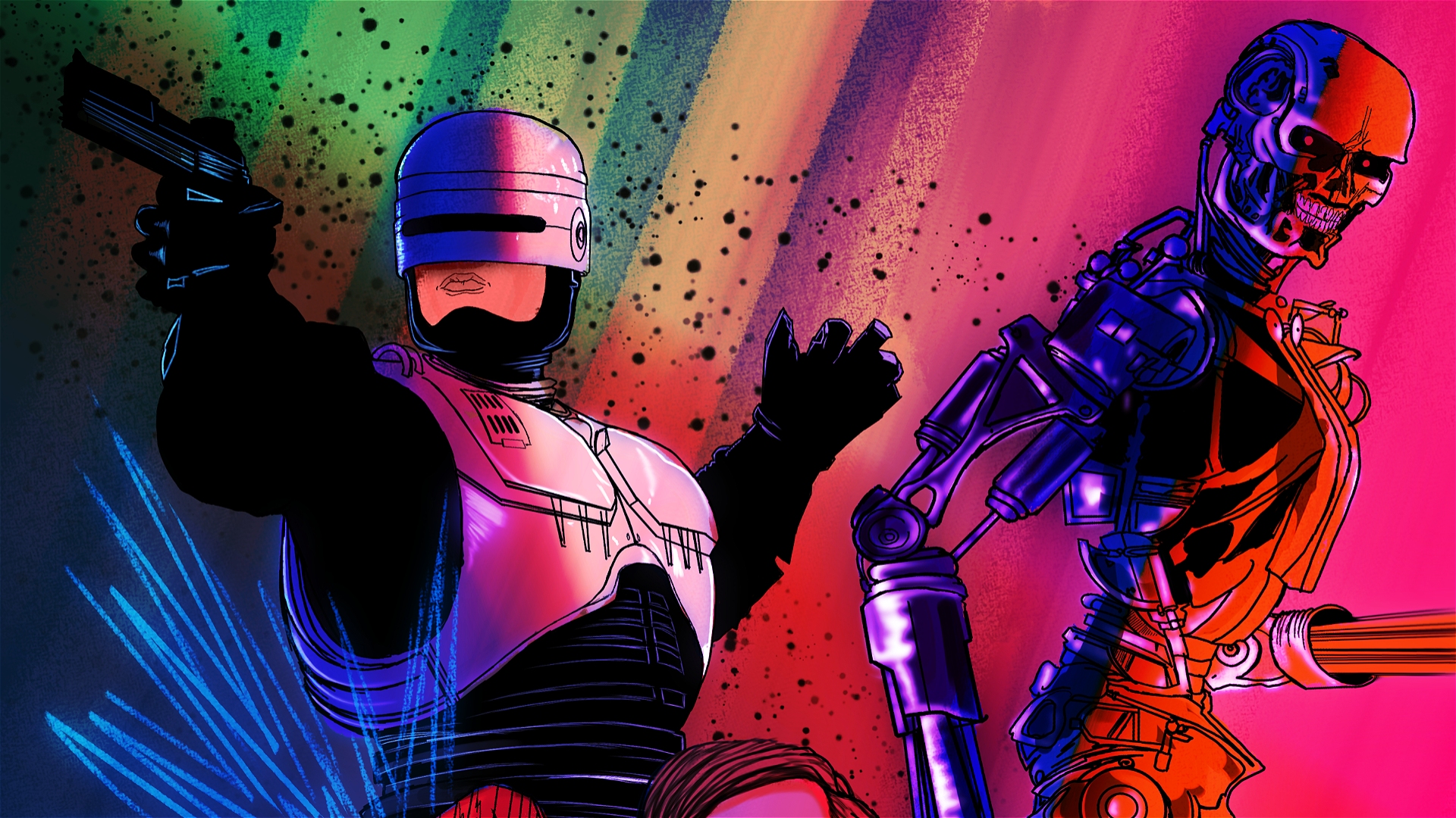 Robocop vs The Terminator vs Gabriel Featherstone