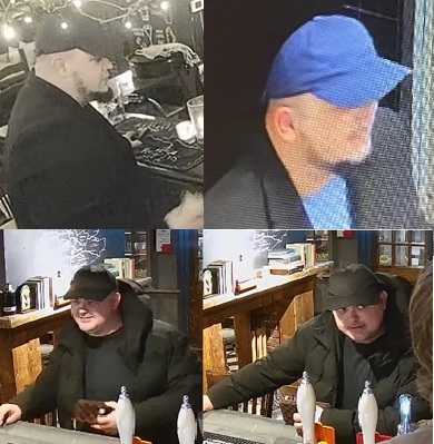 Images released by detectives investigating forged notes