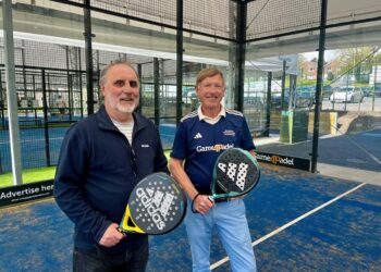 Covered padel courts open
