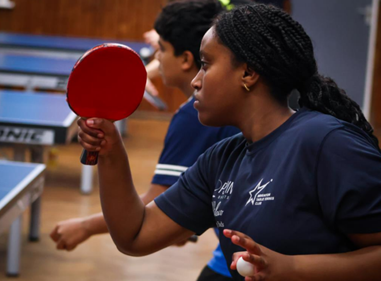 Table tennis club offers lessons &ndash; and not just for the players