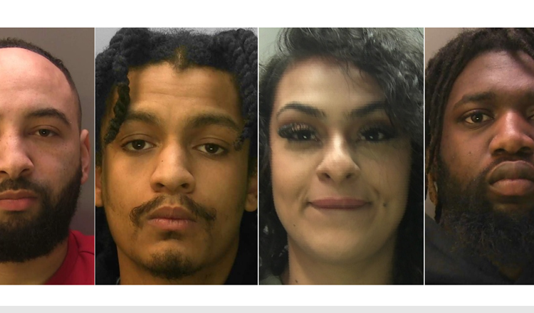 Four convicted of plot to throw drugs and phones into prison