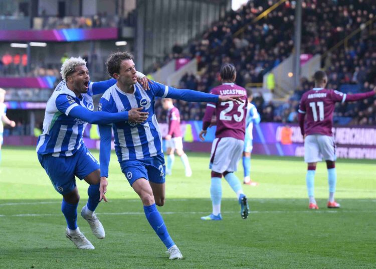 Wieffer brace keeps European hope alive for Brighton and Hove Albion