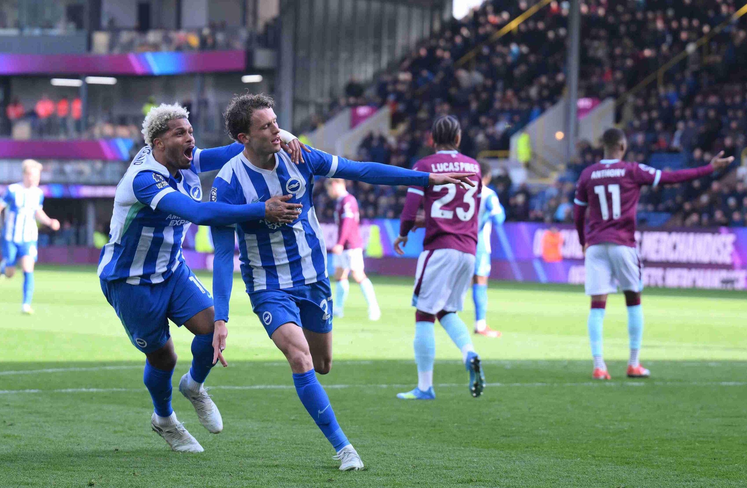 Wieffer brace keeps European hope alive for Brighton and Hove Albion Wieffer brace keeps European hope alive for Brighton and Hove Albion