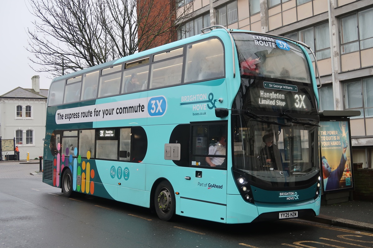 Brighton bus named after YMCA founder