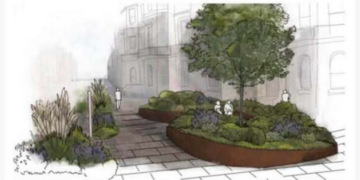 Pocket park campaigners aim to brighten up seafront road