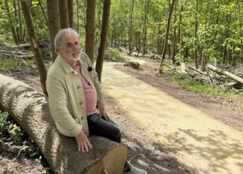 Resurfaced footpath reopens