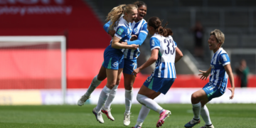 Brighton and Hove Albion reach Women’s FA Cup final for first time