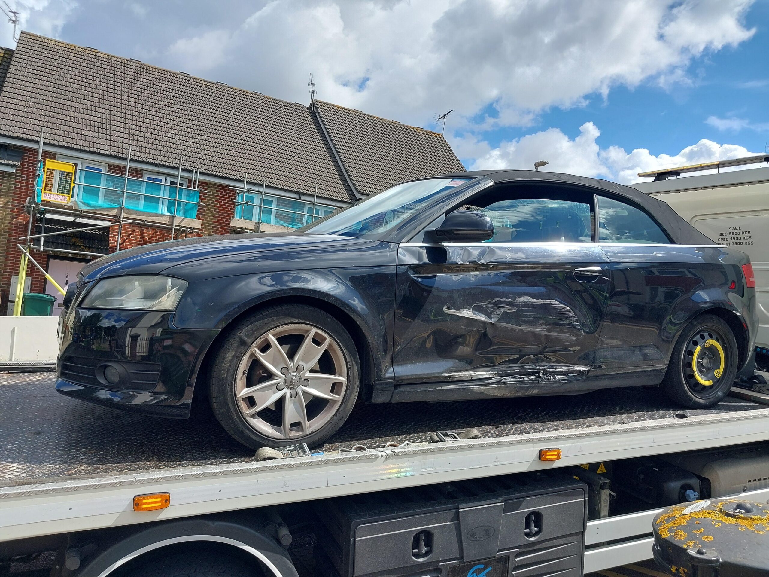 Driver crashed ex&rsquo;s Audi after police chase