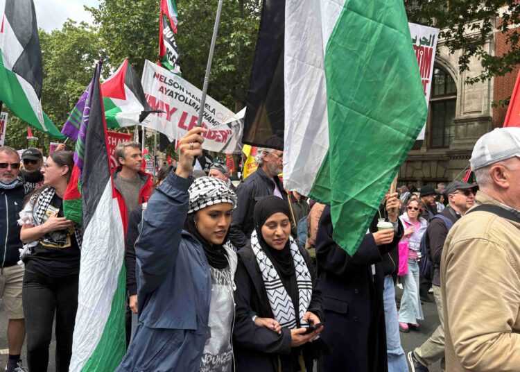 Brighton woman charged after pro-Palestine protest in London
