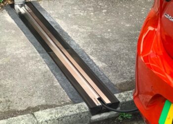 Pavement gullies for electric cars to be trialled
