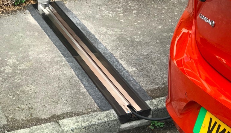 Pavement gullies for electric cars to be trialled