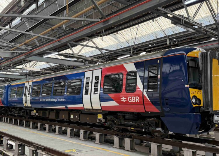 First train with Great British Railways livery unveiled in Brighton