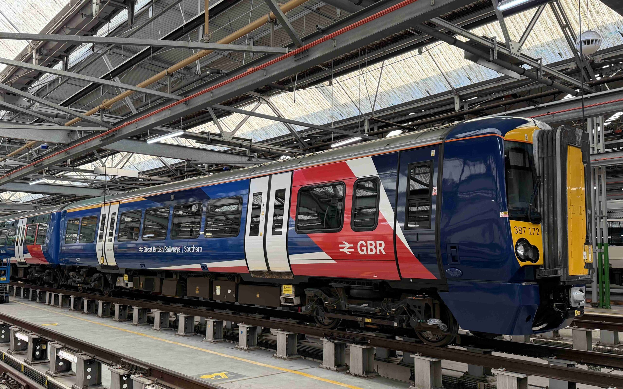 First train with Great British Railways livery unveiled in Brighton First train with Great British Railways livery unveiled in Brighton