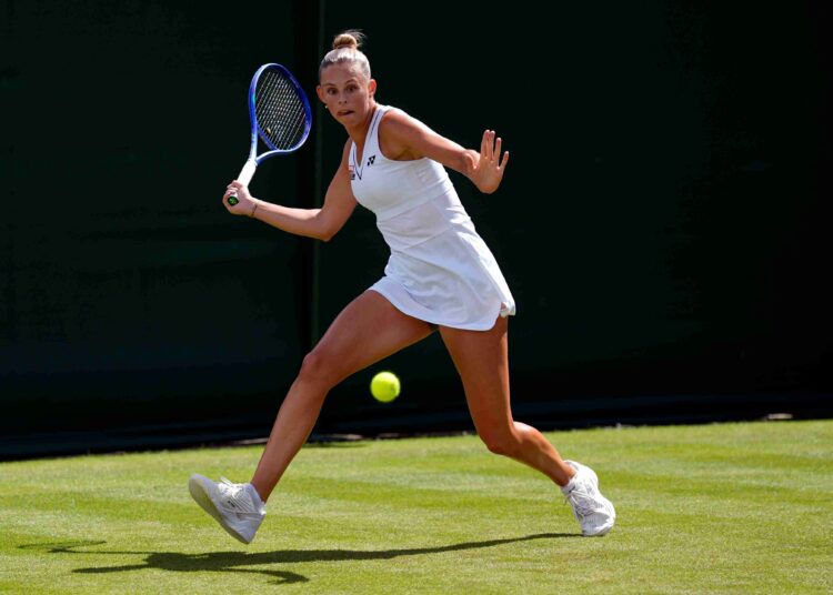Rising tennis star from Hove bows out on first day at Wimbledon