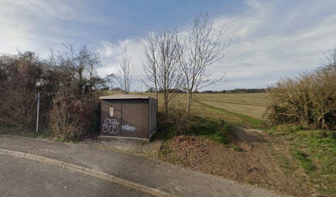Field cordoned off after chemical substance found