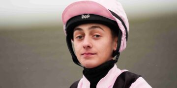 Teen jockey escapes serious injury after fall in race at Brighton