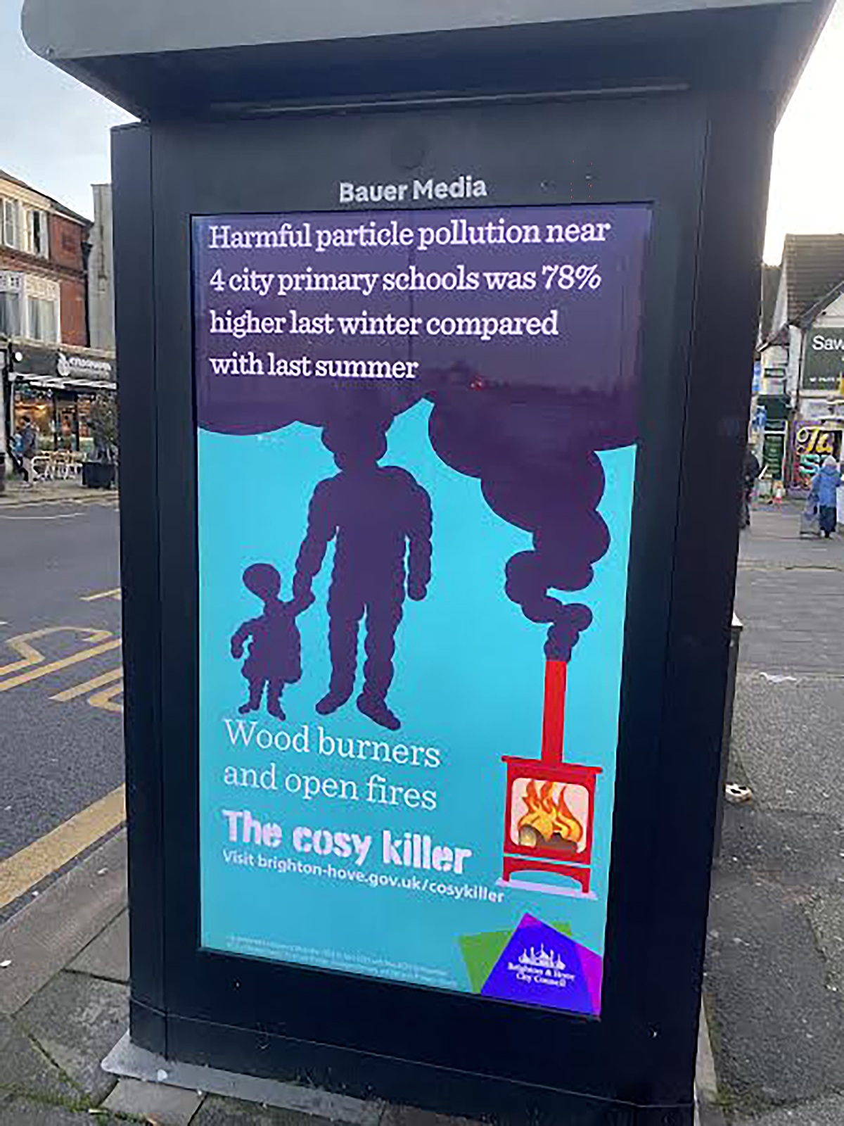 Council ad banned for &lsquo;misleading&rsquo; domestic fire pollution claim