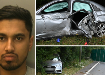 Driver jailed for high-speed fatal crash on A23