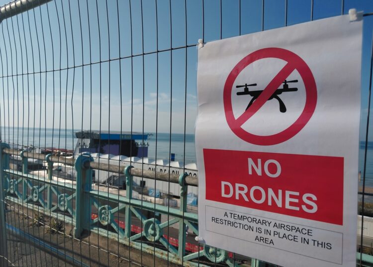 No-drone zone put up around Fatboy Slim