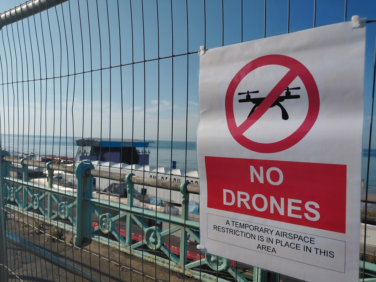 No-drone zone put up around Fatboy Slim