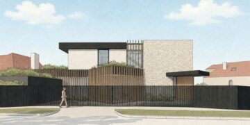 Plans for ’80s shopping centre’ home in exclusive street slammed