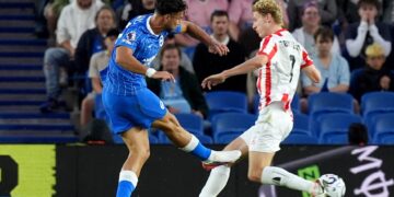 Brighton and Hove Albion ease past Tromso to Conference League group phase