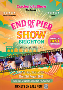 End of the Pier Show, August 2026, Horatio's Bar, Brighton Pier