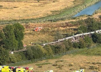 Two seriously injured as train derails in Lewes