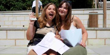 Varndean College celebrates 98 per cent pass rate at A level