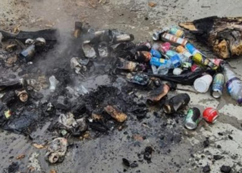 Firefighters urge people to avoid dangerous aerosol trend