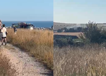 Eclipse traffic slows fire engine’s progress to wildfire north of bypass